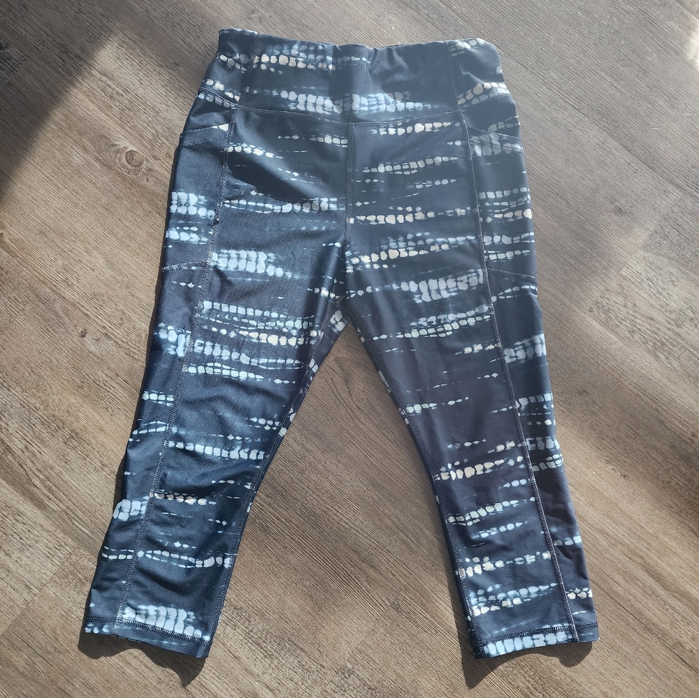 Activewear Capri leggings with pockets